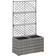vidaXL Trellis Raised Bed with 2 Pots Plantekasse