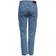 Only Emily Hw Cropped Ankle Straight Fit Jeans - Blue Light Denim