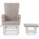 OBaby Obaby Deluxe Reclining Glider Chair & Stool