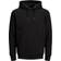 Jack & Jones Plain Hoodie - Black/Black