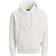 Jack & Jones Soft Sweat Hood White Male