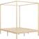 vidaXL Four-Poster 2 Drawers