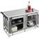 tectake Camping Kitchen 56.5cm