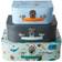 Rice Kids Cardboard Suitcase with Space Print Set of 3