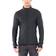 Icebreaker Merino Descender Long Sleeve Zip Jacket - Jet Heather/Black