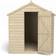 Forest Garden 8 x 6ft Windowless Overlap Apex Pressure Treated Shed (Building Area 4.82 m²)