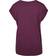 Urban Classics T-Shirt di Ladies Extended Shoulder Tee - Prugna