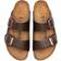 Birkenstock Arizona Natural Leather - Dark Brown