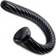 Hosed Serpiente anal en espiral 19 pulgadas Negro