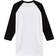 Vans Kid's Classic Raglan T-Shirt - White/Black (VN0003P3YB2)