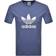 adidas Adicolor Classics Trefoil T-shirt - Crew Blue/White