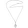 Efva Attling Captured Harmony Pendant - Silver/Rock Crystal