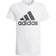 adidas Essentials Big Logo Tee - White/Black Unisex