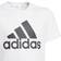 adidas Essentials Big Logo Tee - White/Black Unisex