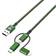 GP Batteries USB A-USB MIcro B/USB C/Lightning 1m