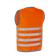 Wowow Reflex-Kinderweste Fun Jacket, Orange, Gr.M