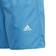 Adidas Boy's Classic Badge of Sport Swim Shorts - Shock Cyan (FL8714)