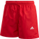 Adidas Boy's Classic Badge of Sport Swim Shorts - Scarlet (GE2048)