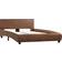 vidaXL Artificial Leather 65cm Sängram 120X200cm