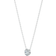 Swarovski Angelic Round Necklace - Silver/White