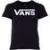 Vans Flying V Crew Tee - Black Girly