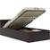 vidaXL Hydraulic Storage Bed with LED Sängram 100x200cm
