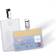 Durable Horizontal ID Card Pouch with Strap Clip