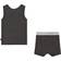 Minymo Bamboo Underklädesset - Dark Grey Melange (4721260125)