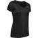 Under Armour Maglia a Maniche Corte Donna - Black/Metallic Argento