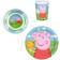 Peppa Pig Gurli Gris Dinner Set - 3pcs