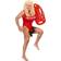 Widmann Men's Brazilian Bath Master Costume Red