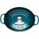 Le Creuset Deep Teal Signature Cast Iron Oval med lock 4.7 L