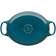 Le Creuset Deep Teal Signature Cast Iron Oval med lock 4.7 L