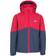 Trespass Kid's Dexterous Waterproof Jacket - Red/Navy