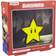 Paladone Super Mario Super Star Light With Projection Table Lamp 25.4cm