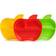 Munchkin 3 assiettes petite pomme multicolore