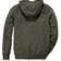 Carhartt Force Delmont Graphic Hooded Sweatshirt - Moss Heather