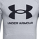 Under Armour Boy's UA Rival Fleece Big Logo Hoodie - Gray (1357585-011)