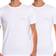 HUGO BOSS Regular Fit Stretch Cotton T-shirts 2-pack - White