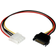 StarTech Sata-LP4 Power Cable Adapter M-F 1ft