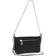 Zadig & Voltaire Bolso de hombro negro plata One Size