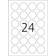 Herma Security Labels A4
