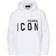 DSquared2 Icon Hoodie - White