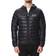 EA7 Train Core Light Down Hoodie Jacket - Black