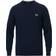 Fred Perry Maglioncino Girocollo Logo Blu Uomo Men's Navy