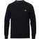 Fred Perry Classic Crew Neck Jumper Men Sweatshirts - Black