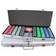 tectake Poker Set Silver 300 Pieces