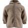 ENGEL Natur Fleece Cardigan with Hood - Walnut Melange (575520 -075)