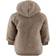 ENGEL Natur Fleece Cardigan with Hood - Walnut Melange (575520 -075)