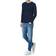 Polo Ralph Lauren Waffle Crew Neck Long Sleeve T-shirt - Navy